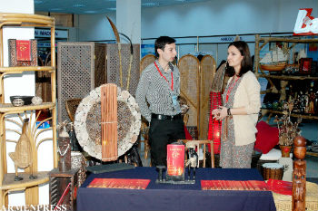 На региональной торгово-промышленной выставке „Армения - ваш партнер: экспо-2013„.