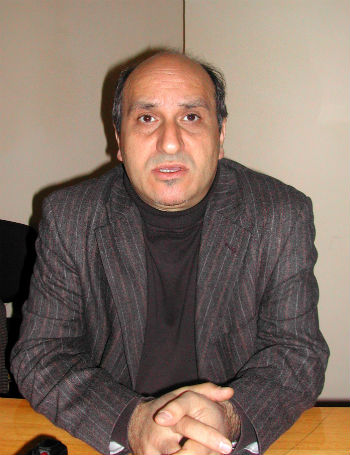 Президент Национальной ассоциации арт-критиков Армении Рубен Аревшатян.