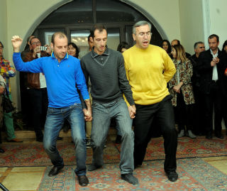 Армянский национальный и этнографический танец представил Гагик Гиносян.