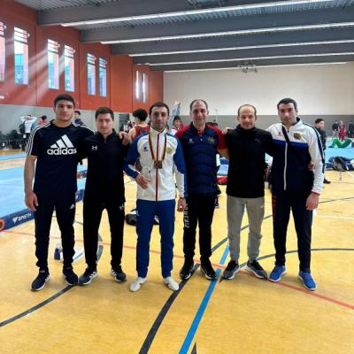 Армянские гимнасты вместе с тренерами подвели итоги двух этапов розыгрыша Кубка мира в Каире и Котбусе