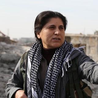 Сопредседатель партии сирийских курдов 'Демократический союз' Асия Абдалла