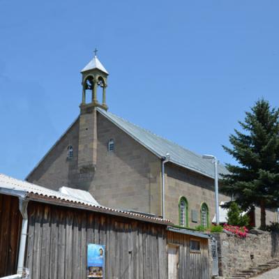 Село Цхалтбила, сельская церковь