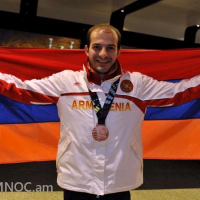 Арутюн Мердинян стал бронзовым призером чемпионата мира в Глазго