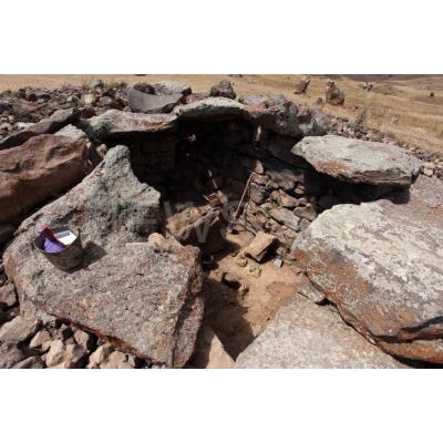 Найденные артефакты в Зорац карер позволяют предположить, что в эпоху раннего железа Сюник имел довольно тесные связи с северо-западной частью Ирана