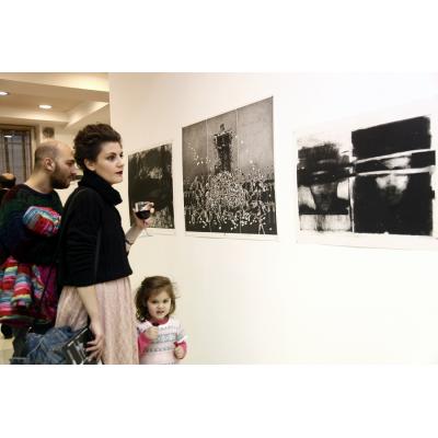 В Ереванском культурном центре Гете проходит выставка победителей и призеров первой в Армении международной биеннале печатной графики