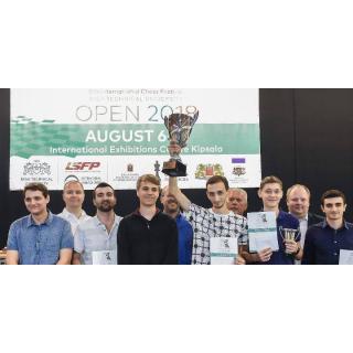 Гроссмейстер Роберт Оганесян стал победителем международного шахматного турнира 'Кубок технического университета Риги'