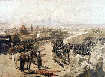 5 октября император под звон колоколов въехал в Вагаршапат.