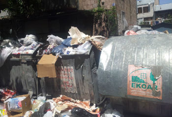 Ереване до сих пор не решен вопрос уборки и утилизации мусора.