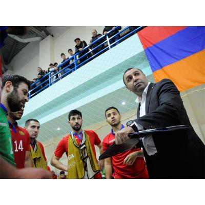 Национальная сборная Армении по футзалу готовится к стыковым поединкам квалификации ЕВРО-2022 против сборной Болгарии