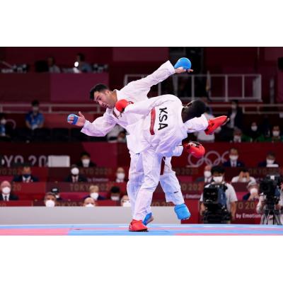 Иранский каратист Саджад Ганджзаде стал олимпийским чемпионом, потеряв сознание