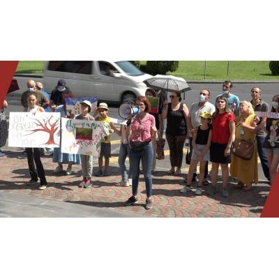 Акции протеста в ереванском Физгородке