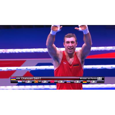 Оганес Бачков (63,5 кг) и Давид Чалоян (+92 кг) вышли в полуфинал чемпионата мира по боксу в Белграде
