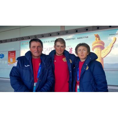 Тренеры Артур и Алла Микаеляны помогли сыну Микаелу выступить на Олимпийских играх в Пекине