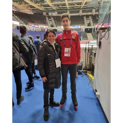 На прошедшем в Таллине чемпионате мира по фигурному катанию среди юниоров Армению представил Семен Данильянц, который живет и тренируется в Москве