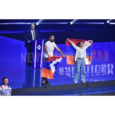В СКК имени Карена Демирчяна состоялась торжественная церемония открытия чемпионата Европы по боксу