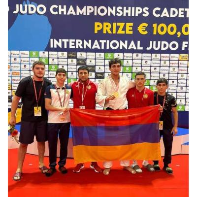 Дзюдоист Гор Карапетян (81 кг) стал чемпионом мира среди юношей (до 17 лет) в Сараево