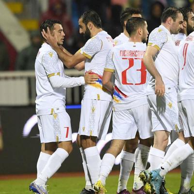 Сборная Армении по футболу сыграла вничью 2:2 в товарищеском матче со сборной Косово