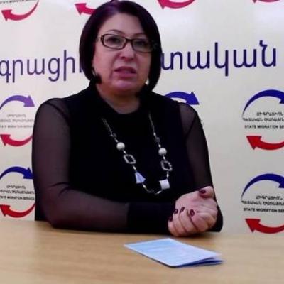 Эксперт по миграционным вопросам организации «Армянский Каритас» Татевик БЕЖАНЯН