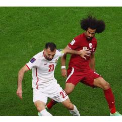 Нападающий сборной Катара Акрама Афифа стал автором хет-трика в финале Кубка Азии-2023