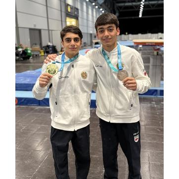 На чемпионате Европы по спортивной гимнастике в Лейпциге представители Армении уже завоевали по одной золотой, серебряной и бронзовой медали