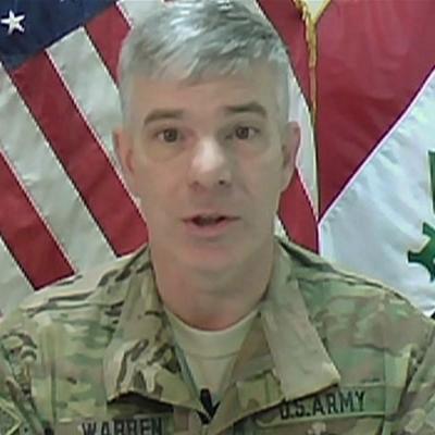 Представитель группы войск США, участвующих в контртеррористической операции в Ираке и Сирии, Стив Уоррен