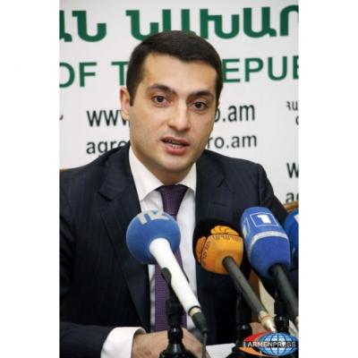 Заместитель министра сельского хозяйства Армен Арутюнян