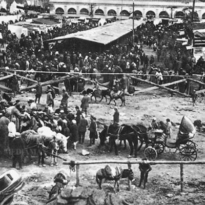 Гантар базар в Ереване, 1934 г.
