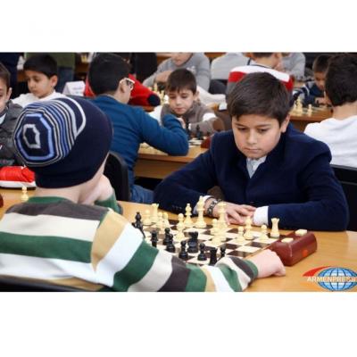 В Академии шахмат Армении состоялось открытие первого этапа XI республиканской шахматной олимпиады школьников