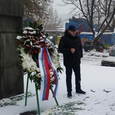 Акция РАМЕ была приурочена к дню трагической гибели Грибоедова