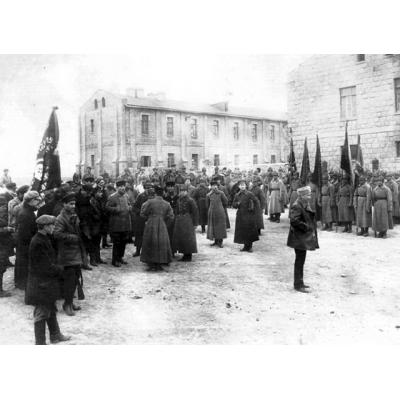 Красная армия в Баку, май 1920.