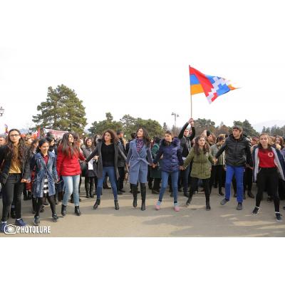 В Республике Арцах широко отметили 30-летие Карабахского национально-освободительного движения