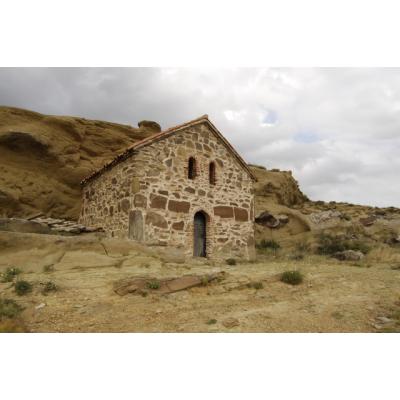 Часть монастырского комплекса, расположенная на территории Агстафинского района Азербайджана