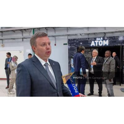 Директор блока по развитию и международному бизнесу «Росатома» Кирилл Комаров